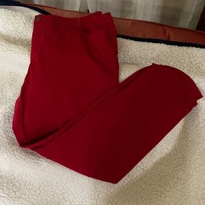 Red Jeans worn only once